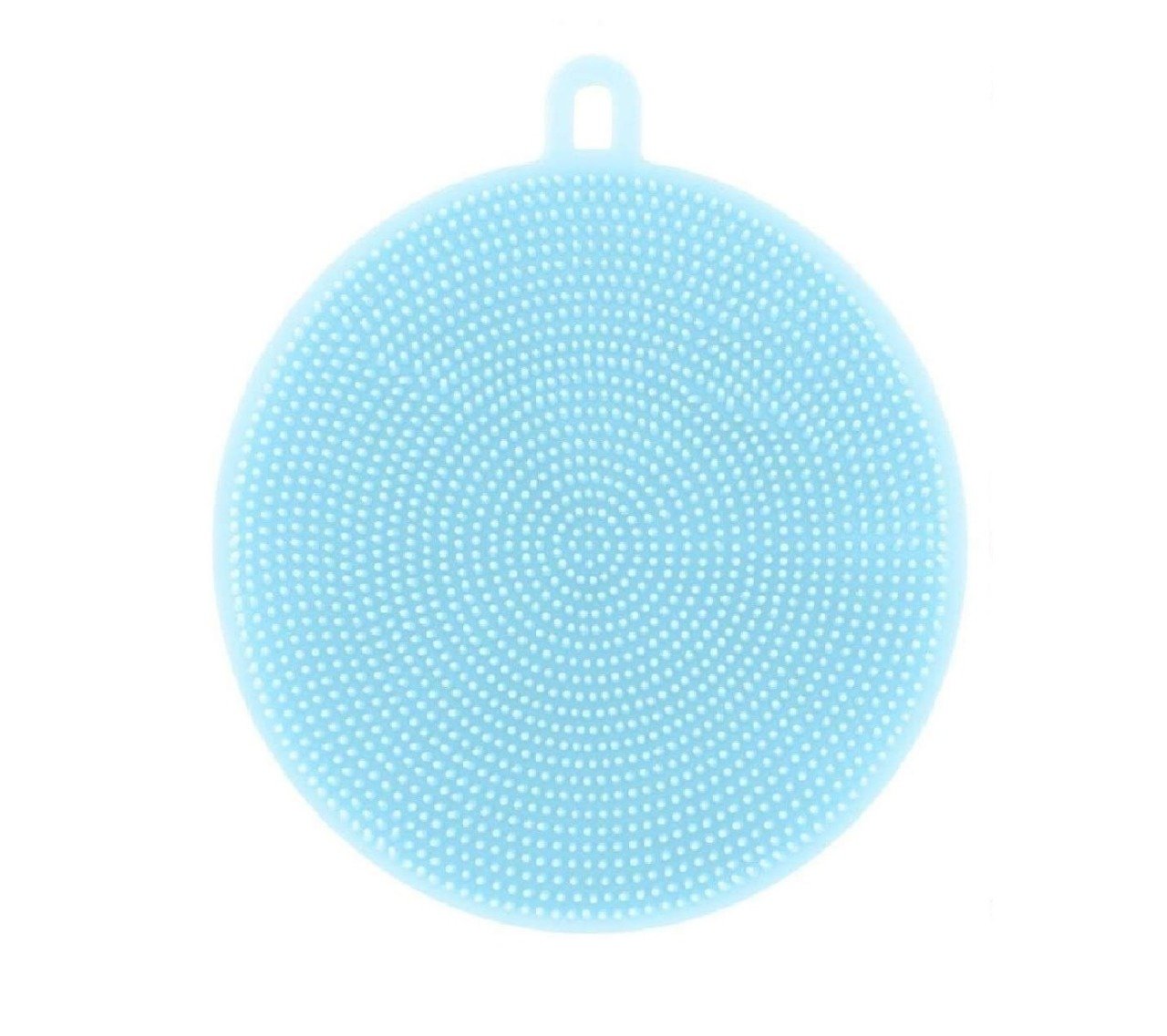Silicone Dish Scrubber Sponge Mildew Free Non Stick Heat Resistant - Happy Price - Image 1