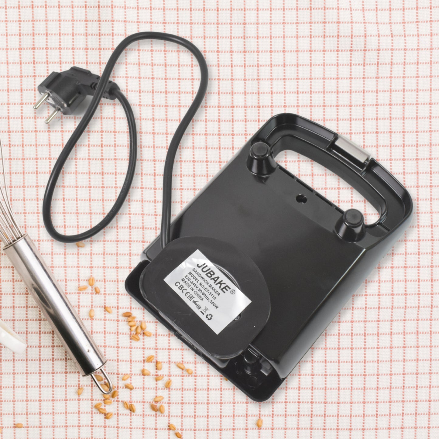 Sandwich Maker Makes Sandwich Non-stick Plates (1 Pc  500w) - Happy Price - Image 6