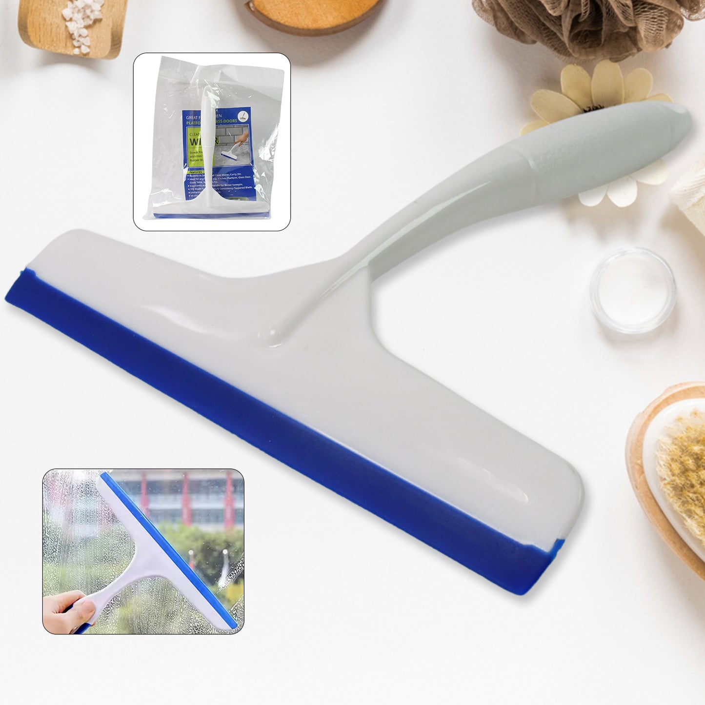 Plastic Kitchen Wiper (White  1 Pc) - Happy Price - Image 2