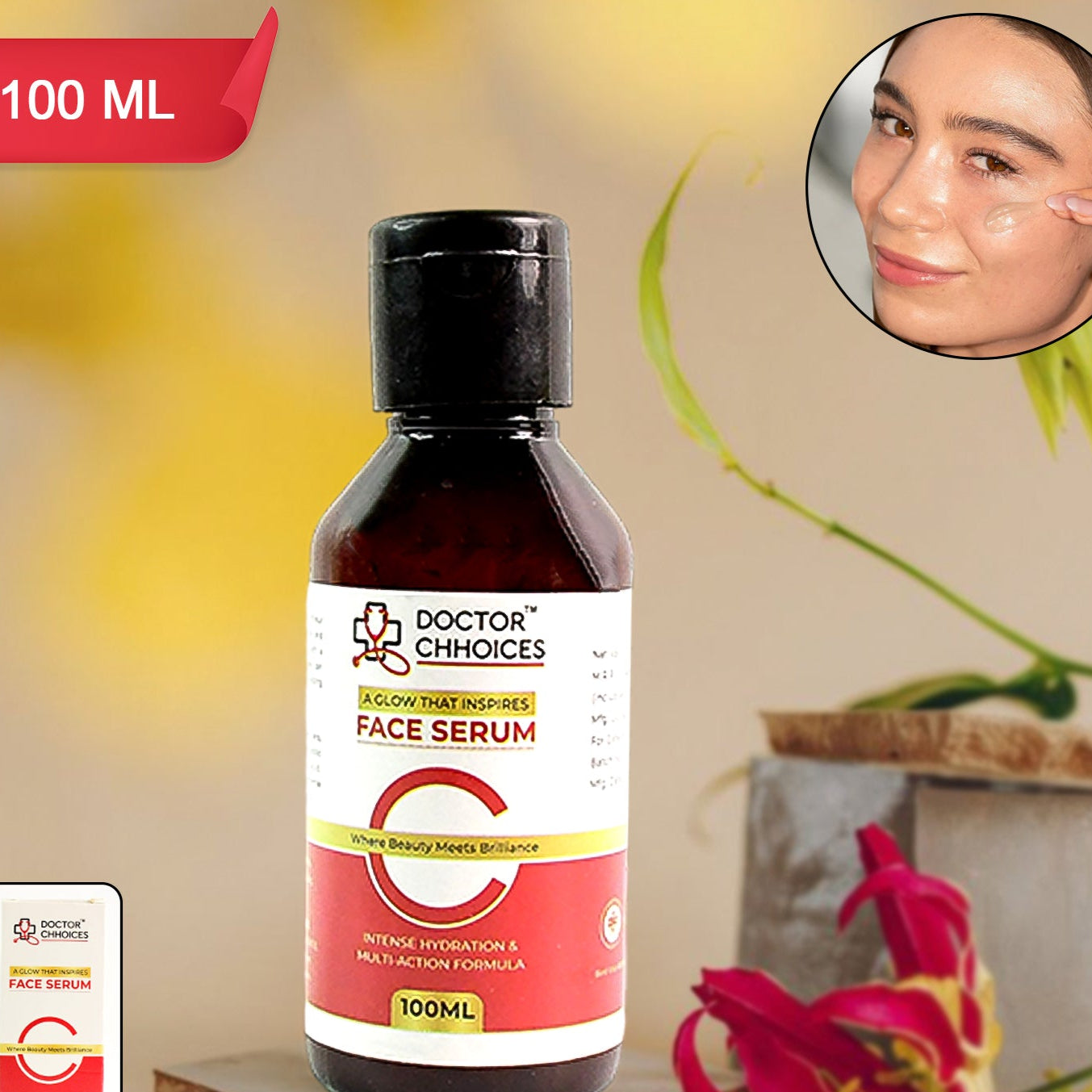 Doctor Chhoices Vitamin C Face Serum  100ml (1 Pc) - Happy Price - Image 1