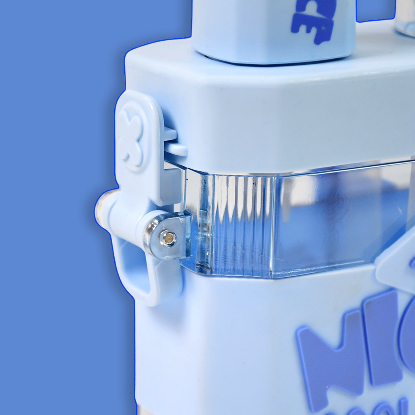 2in1 Dual Compartment Water Bottle With Straw And Adjustable Shoulder Straps (1 Pc  Multi Color) - Happy Price - Image 4