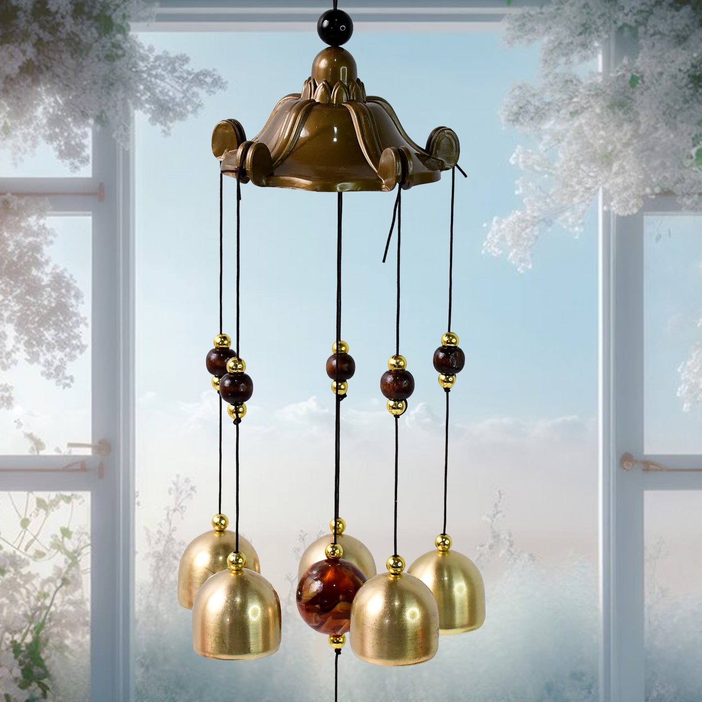 Decorative Wind Bell Chimes Outdoor Hanging (1 Pc) - Happy Price - Image 3