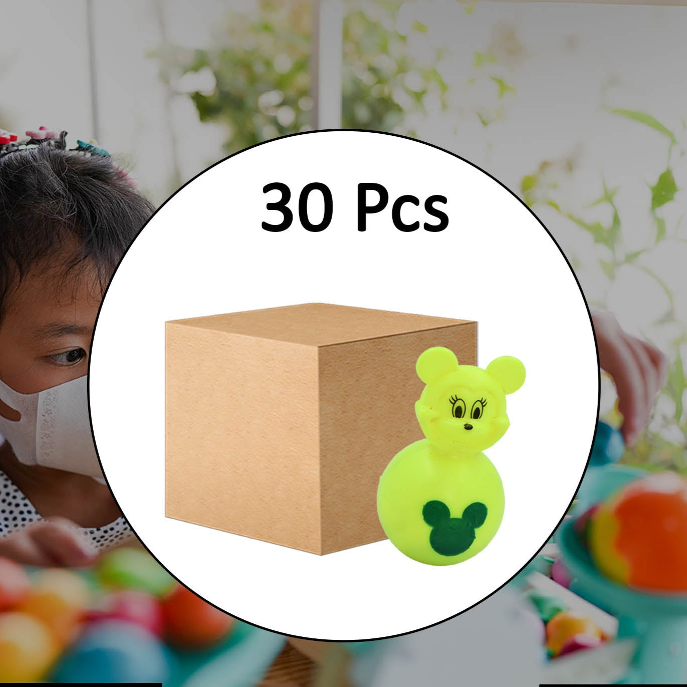 30pcs Plastic Balancing Mickey Mouse Toys - Happy Price - Image 1