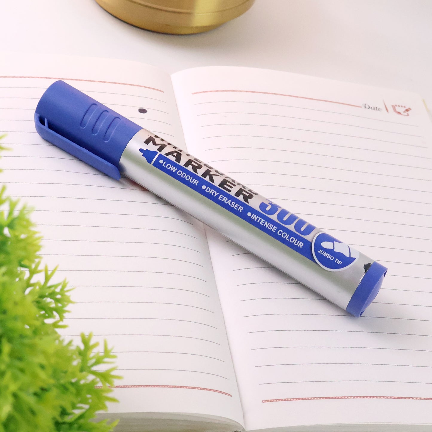 Jumbo Tip Whiteboard  Blue Ink Marker (1 Pc) - Happy Price - Image 7