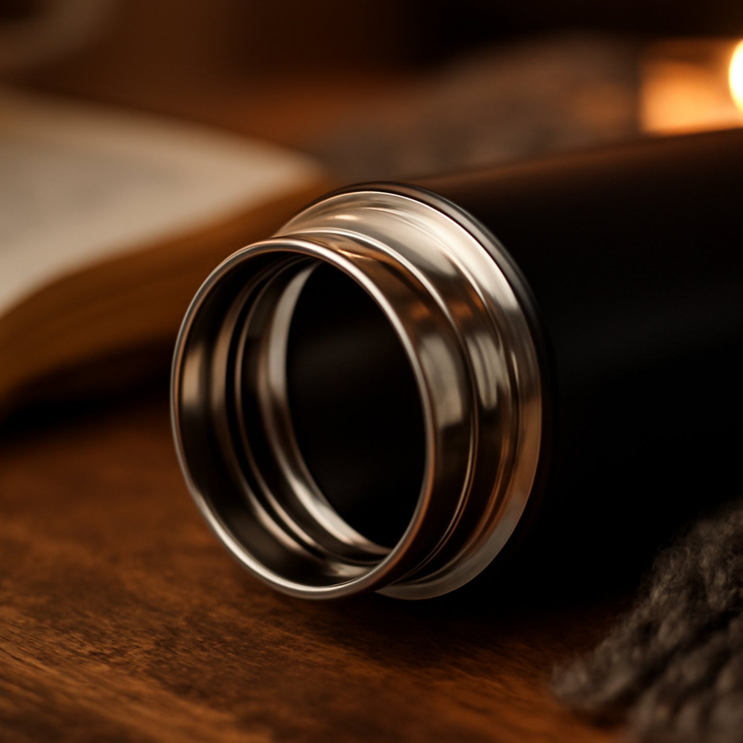 Black Vacuum Insulated Water Bottle (1 Pc  500ml) - Happy Price - Image 6