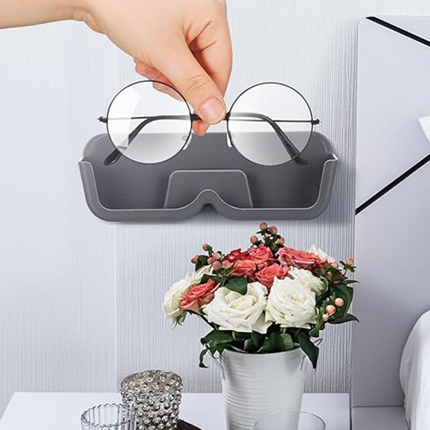 Wall Mounted Sunglasses Holder (Mixcolor  1 Pc) - Happy Price - Image 5