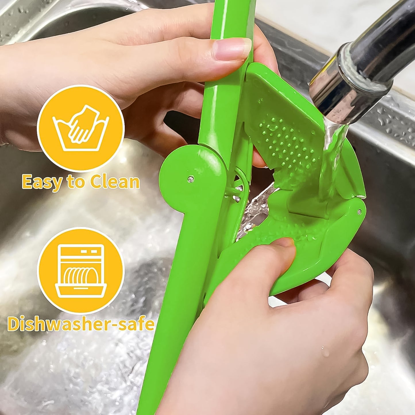 Liger Plastic Manual Handheld Lemon  Orange Squeezer Juice (1 Pc) - Happy Price - Image 3