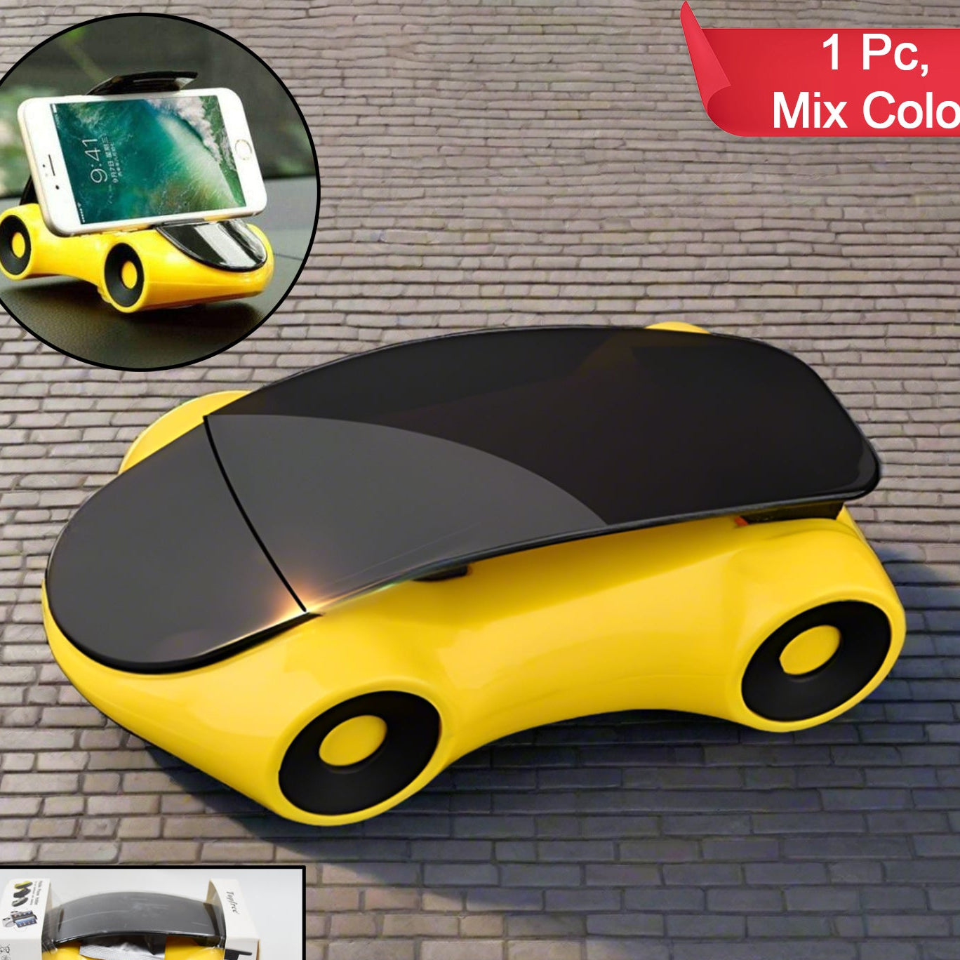 Sports Car Shape Mobile Car Stand Holder (1 Pc) - Happy Price - Image 1