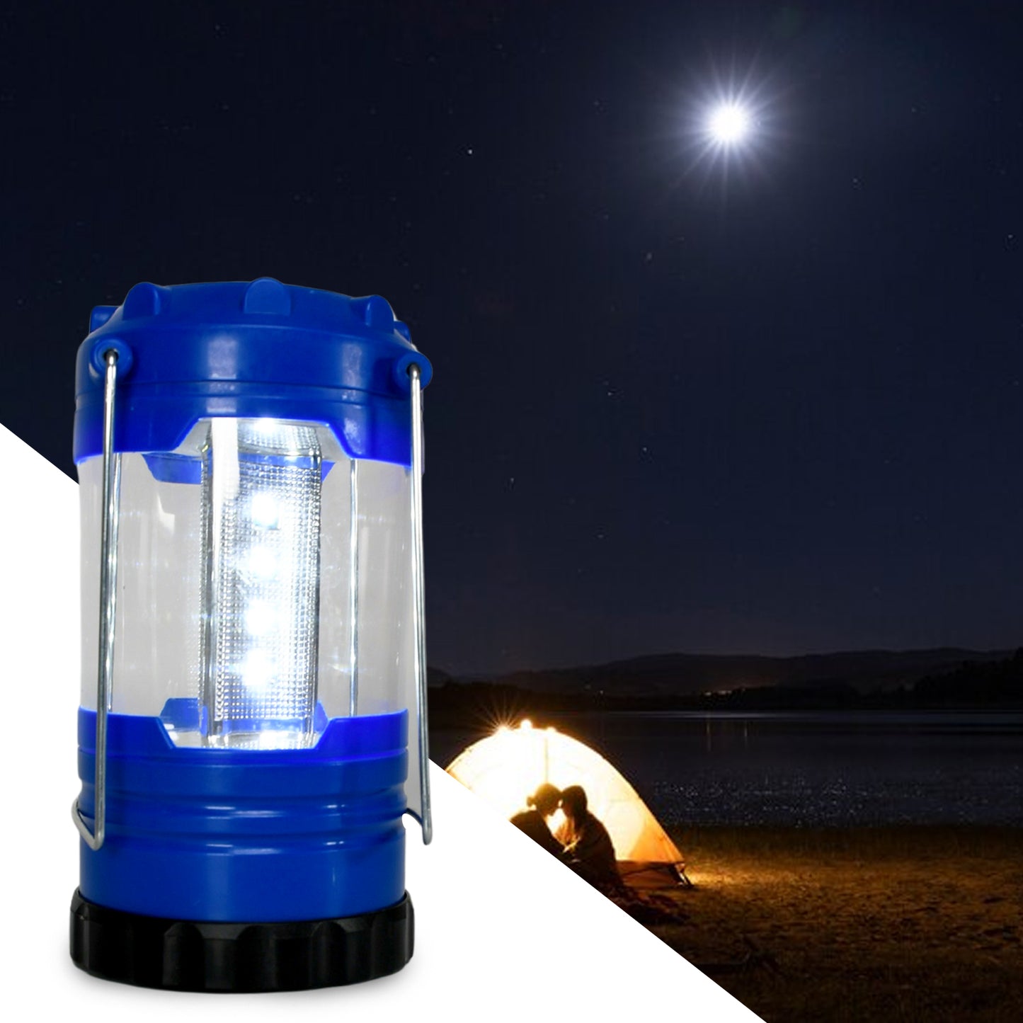Camping Lanterns White Light Safe Durable Tent Light Portable And Lightweight For Hiking Night Fishing For Camping Waterproof Battery Battery Operated Light (Battery Not Included) - Happy Price - Image 5