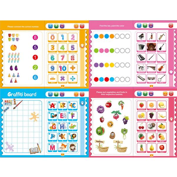Musical Learning Study Book With Numbers Letters - Happy Price - Image 3