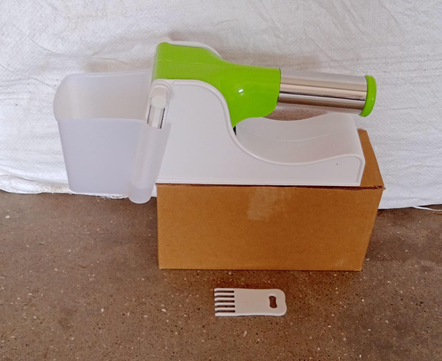 Virgin Plastic French Fry Chipser Potato Chipserpotato Slicer With Container - Happy Price - Image 7