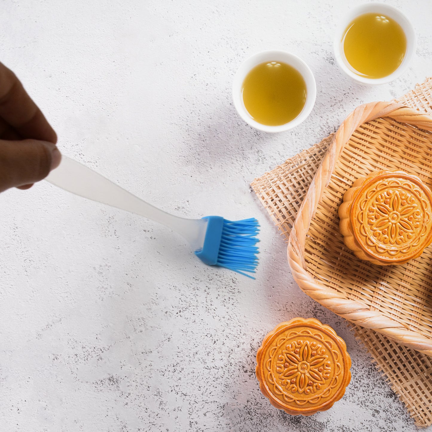 Silicone Spatula And Pastry Brush Special Brush For Kitchen Use - Happy Price - Image 4