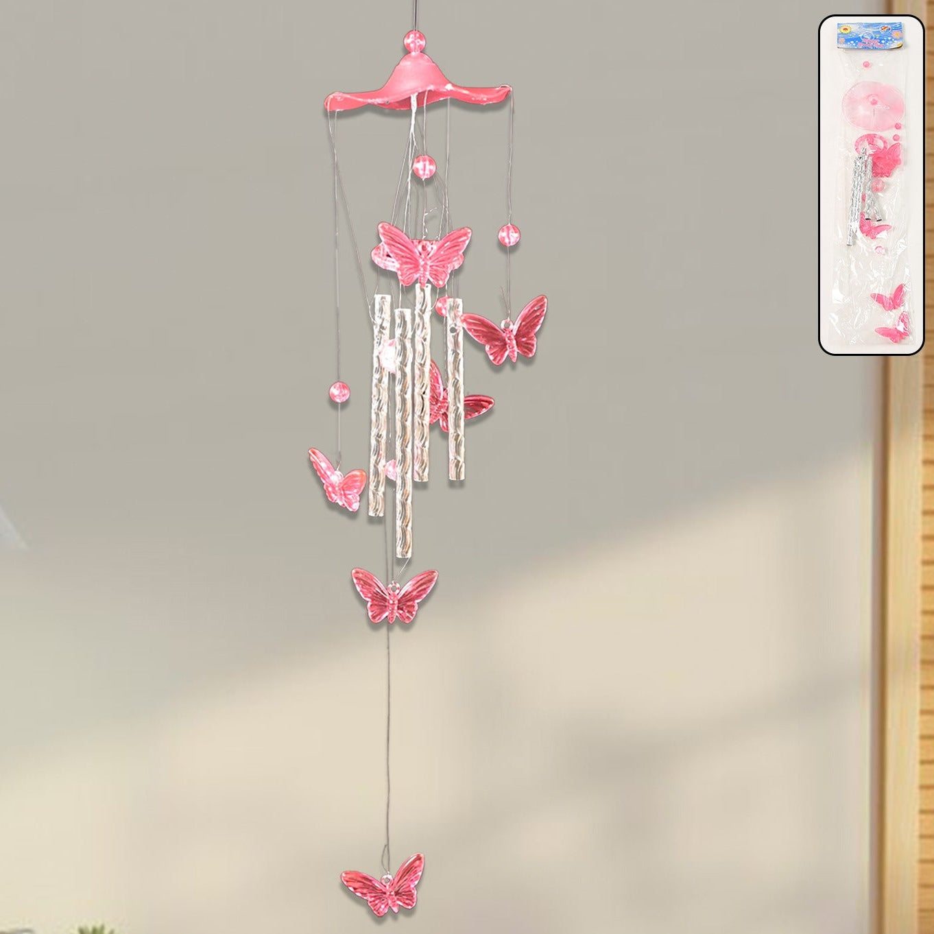 Butterfly Bell Wind Chimes Creative (1 Pc) - Happy Price - Image 1