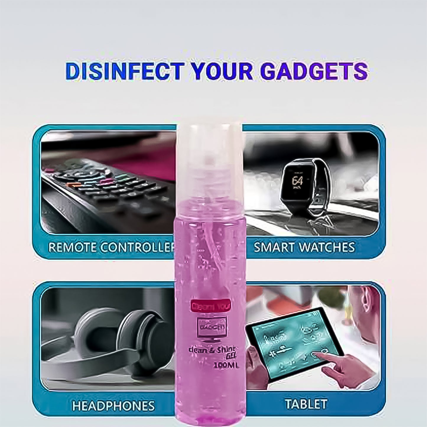 Liquid Gadget Gel Solution To Clean Mobile  Laptop Screen (100 Ml) - Happy Price - Image 5