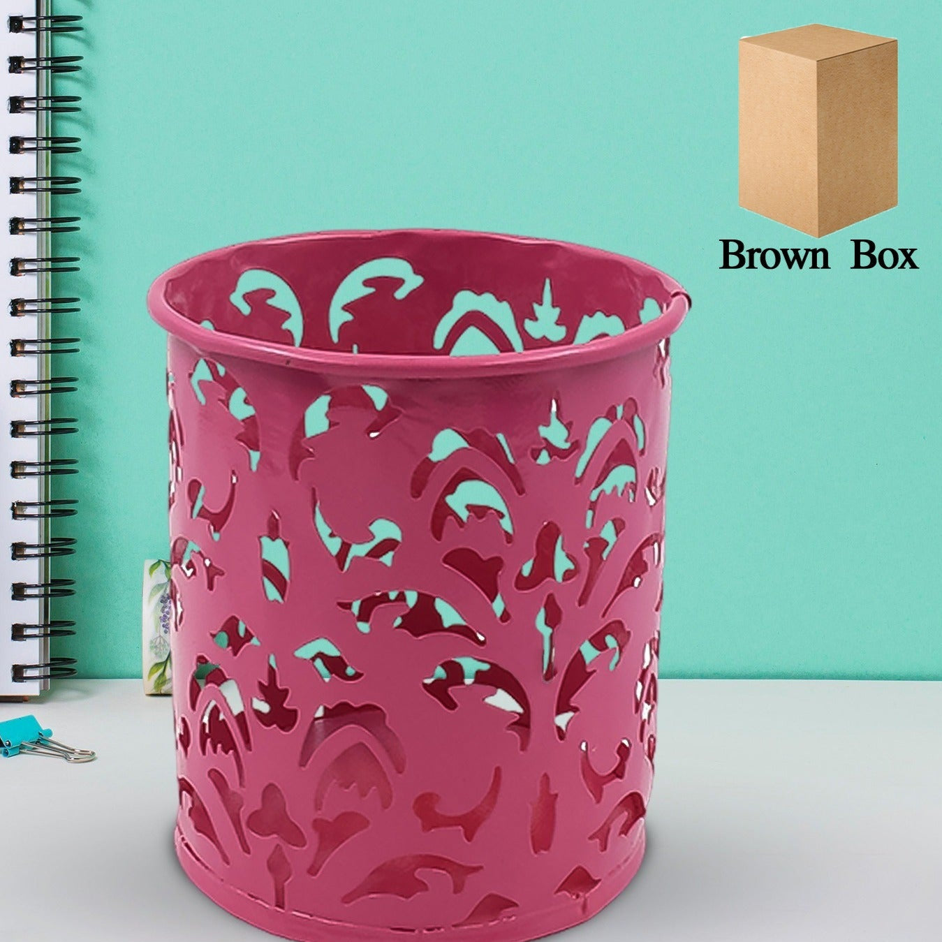 Pen Holder Office Desk Metal Mesh Pen Stand (1 Pc) - Happy Price - Image 1