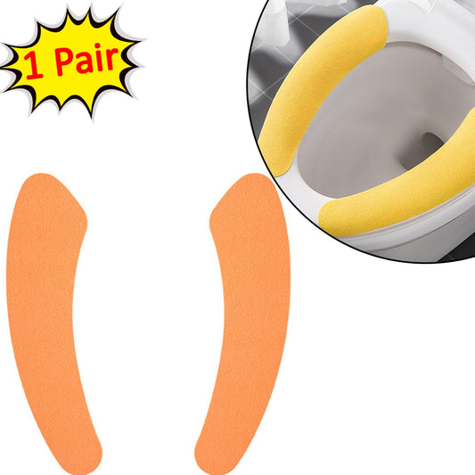 Toilet Seat Cover Toilet Seat Cushion Soft And Warm Washable Toilet Seat Cover Pads Comfortable - Happy Price - Image 1