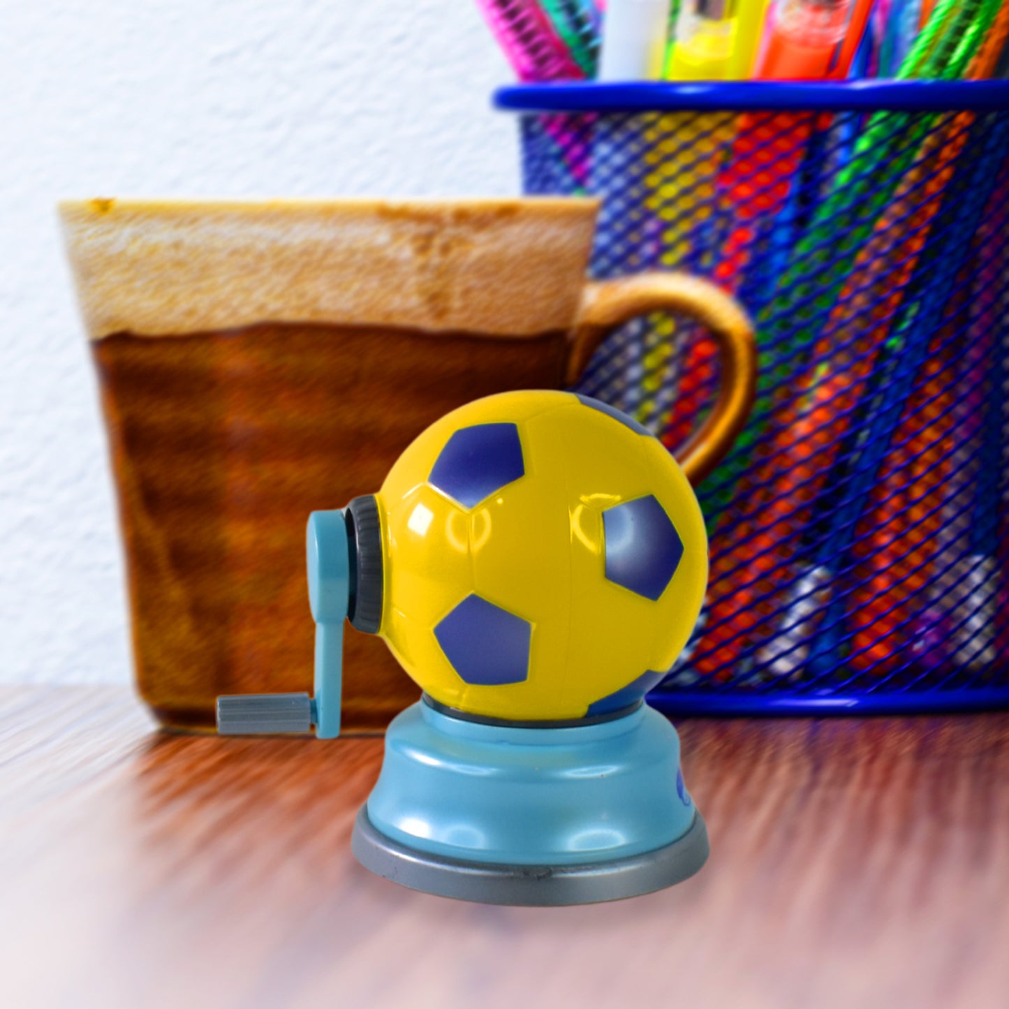 Football Design Pencil Sharpener (1 Pc) - Happy Price - Image 3