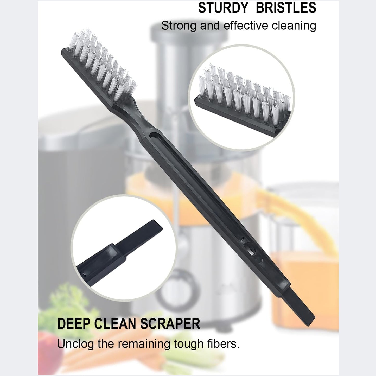 Multifunctional Cleaning Brush Juicer Cleaning Brushes (1 Pc) - Happy Price - Image 5