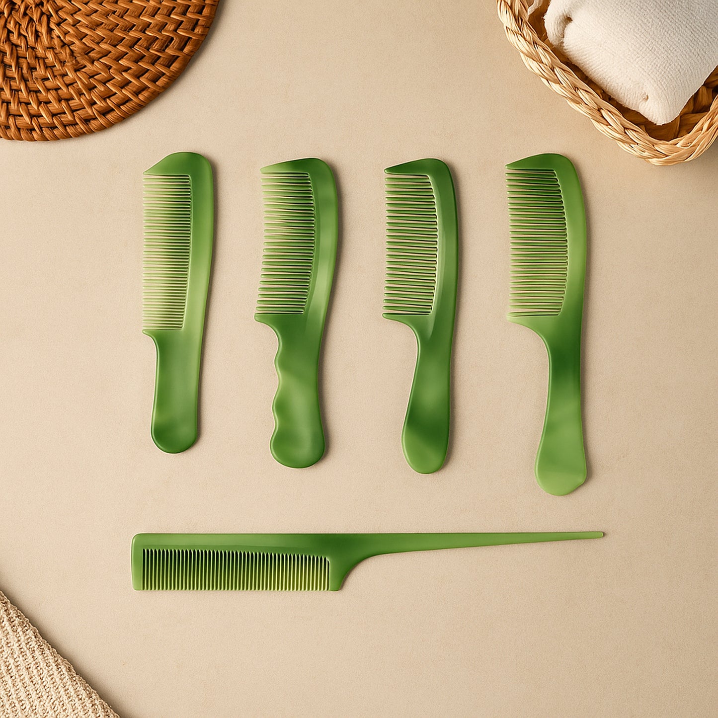 Multipurpose Hair Comb Set (10 Pc) - Happy Price - Image 5