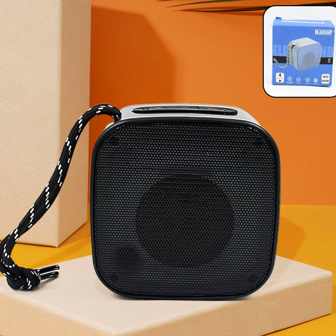 Portable Mini Wireless Bluetooth Speaker (Multicolor Pack Of 1) - Happy Price - Image 1