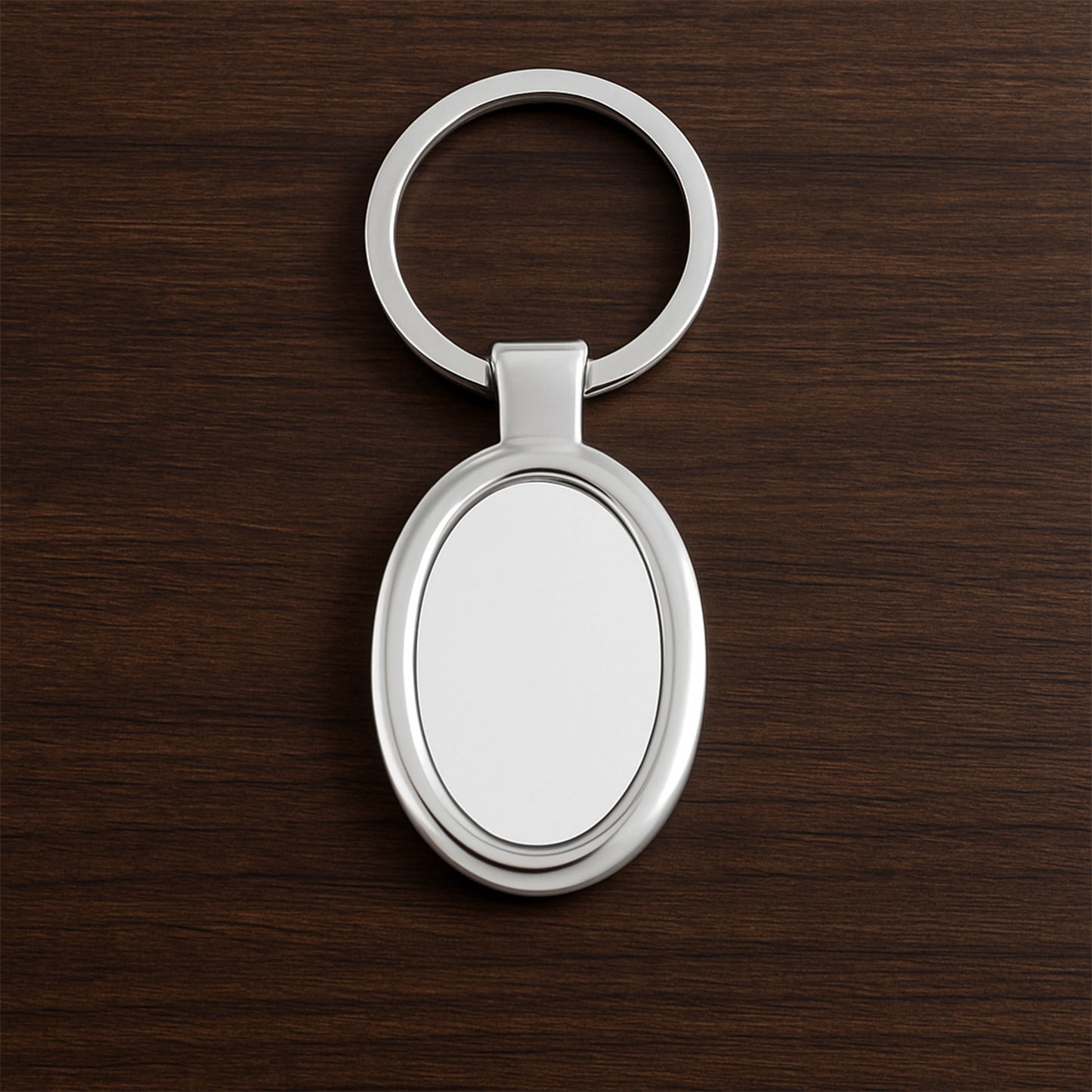 Elegant Oval Shape Metal Keychain For Personal Use - Happy Price - Image 5