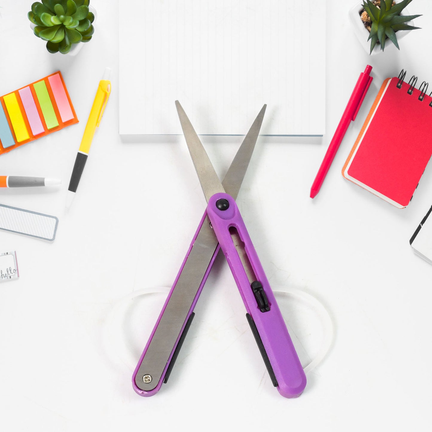 Pen Cut Compact Scissors In Pen Format Pen-style Portable Travel Scissors (1 Pc) - Happy Price - Image 3