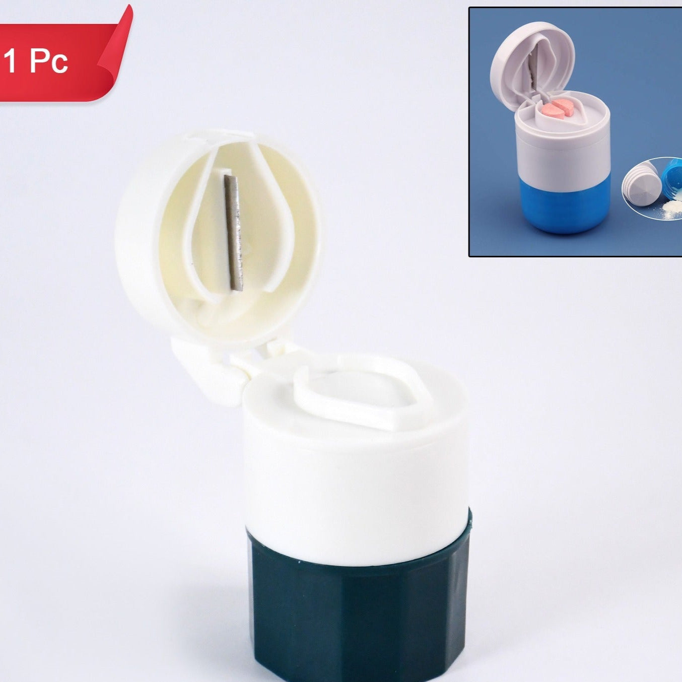 Pill Crusher And Grinder 4 In 1 Pill Crusher - Happy Price - Image 1