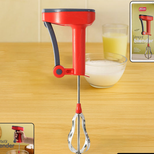 Supermom Handheld Power Blender with Stainless Steel Whisk for Beating, Liquidizing & Churning - Happy Price - Image 1