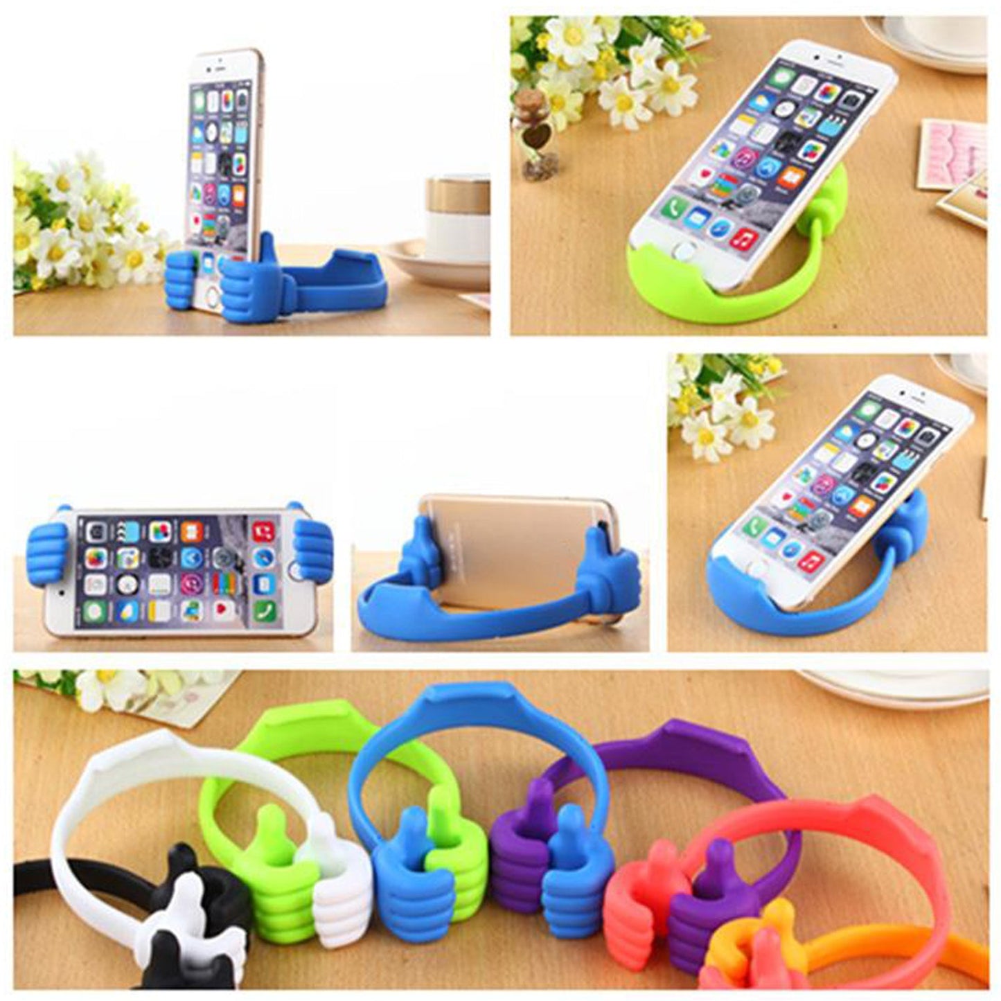Hand Shape Mobile Stand Used In All Kinds Of Places Including Household And Offices As A Mobile Supporting Stand (1 Pc With Color Box) - Happy Price - Image 5