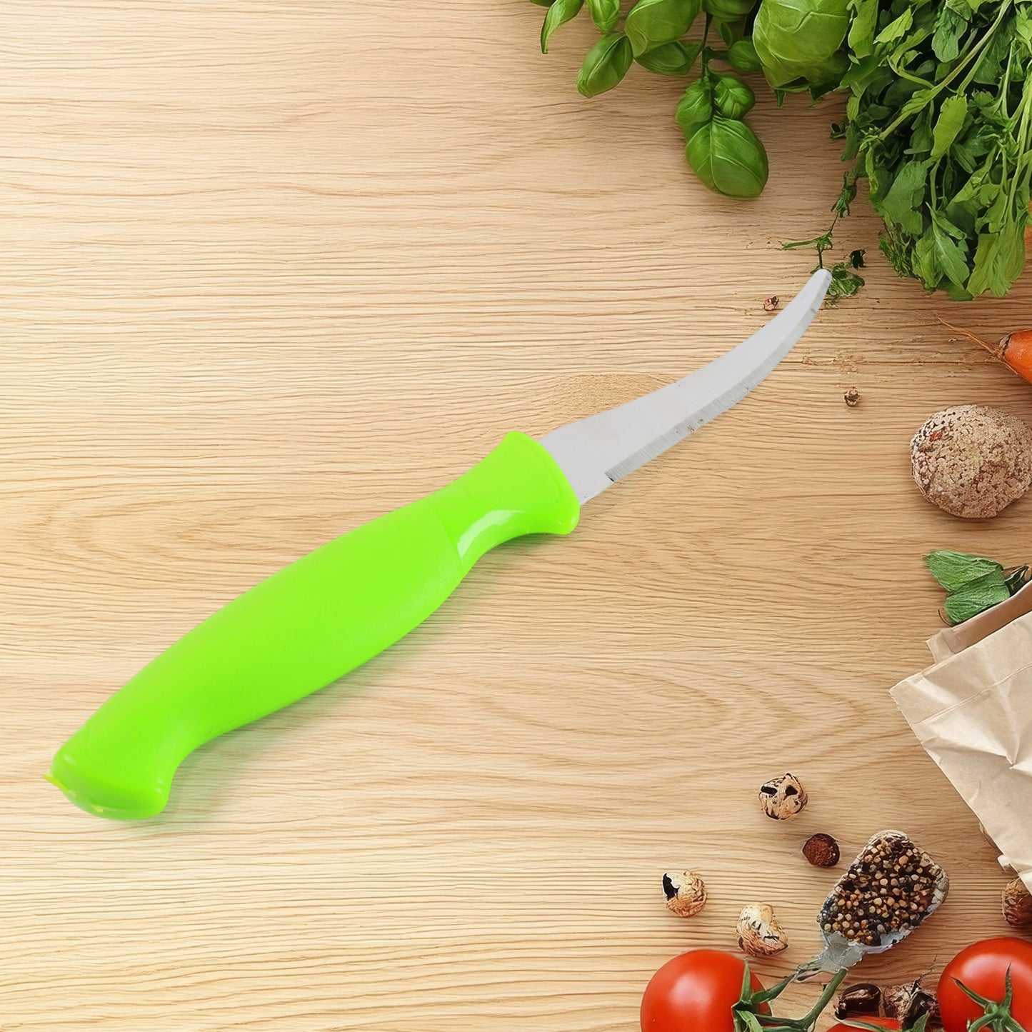 Premium Quality Multipurpose Kitchen Knife With Soft Ergonomic Handle (1 Pc) - Happy Price - Image 5