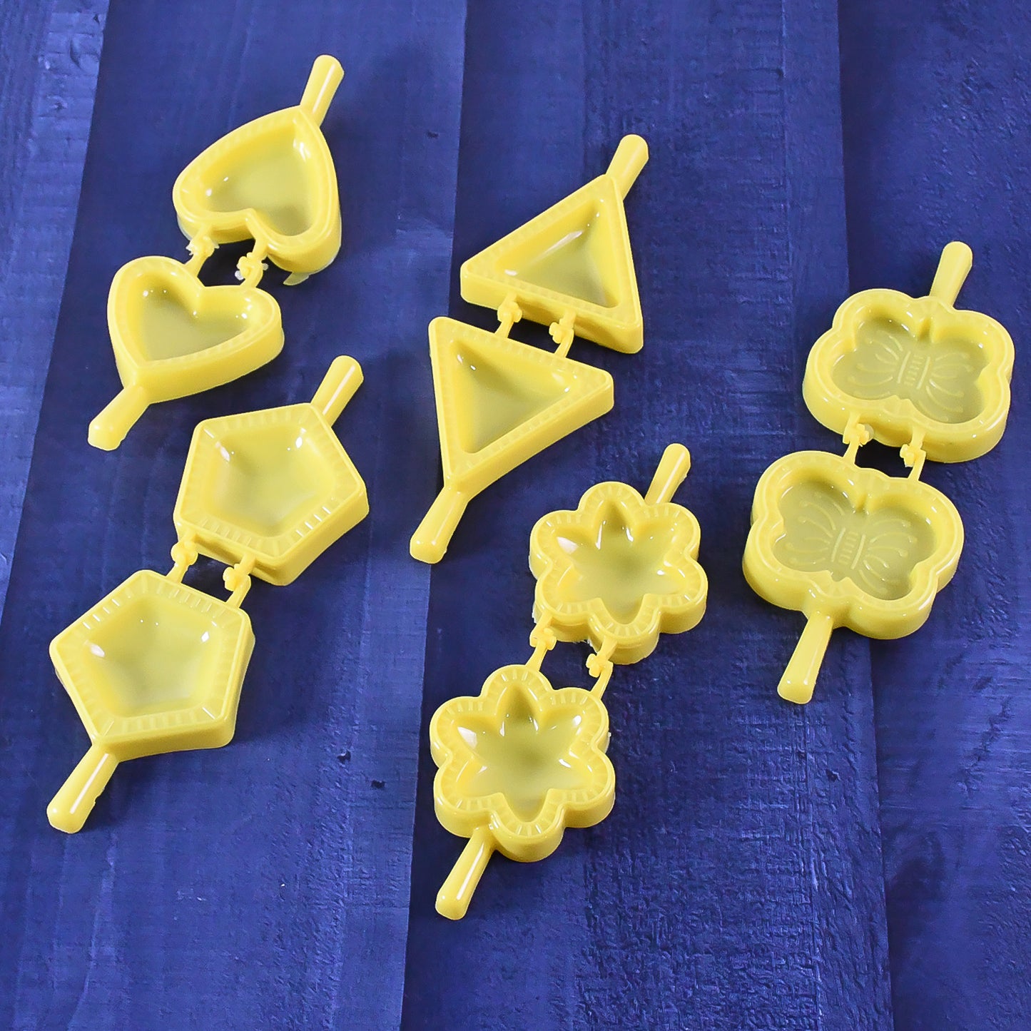 Plastic Cookie Cutter Mould Set (6 Pc) - Happy Price - Image 3