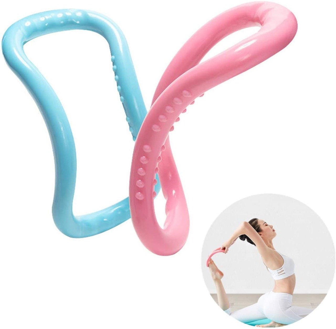 Yoga Ring Pilates Ring Magic Circle Portable Fitness Tool - Happy Price - Image 3
