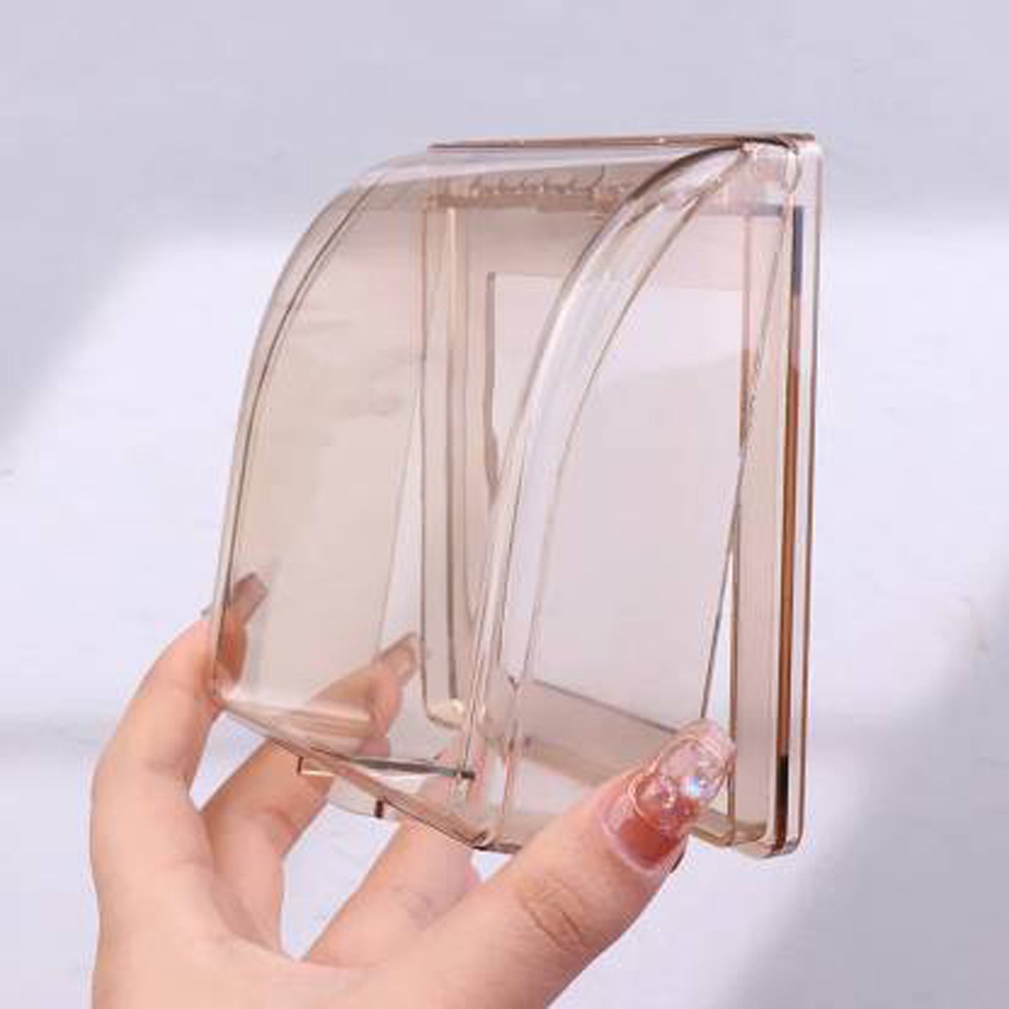 Weatherproof Outlet Cover Outdoor Plug And Receptacle Protector For Bathroom Clear (1 Pc) - Happy Price - Image 3