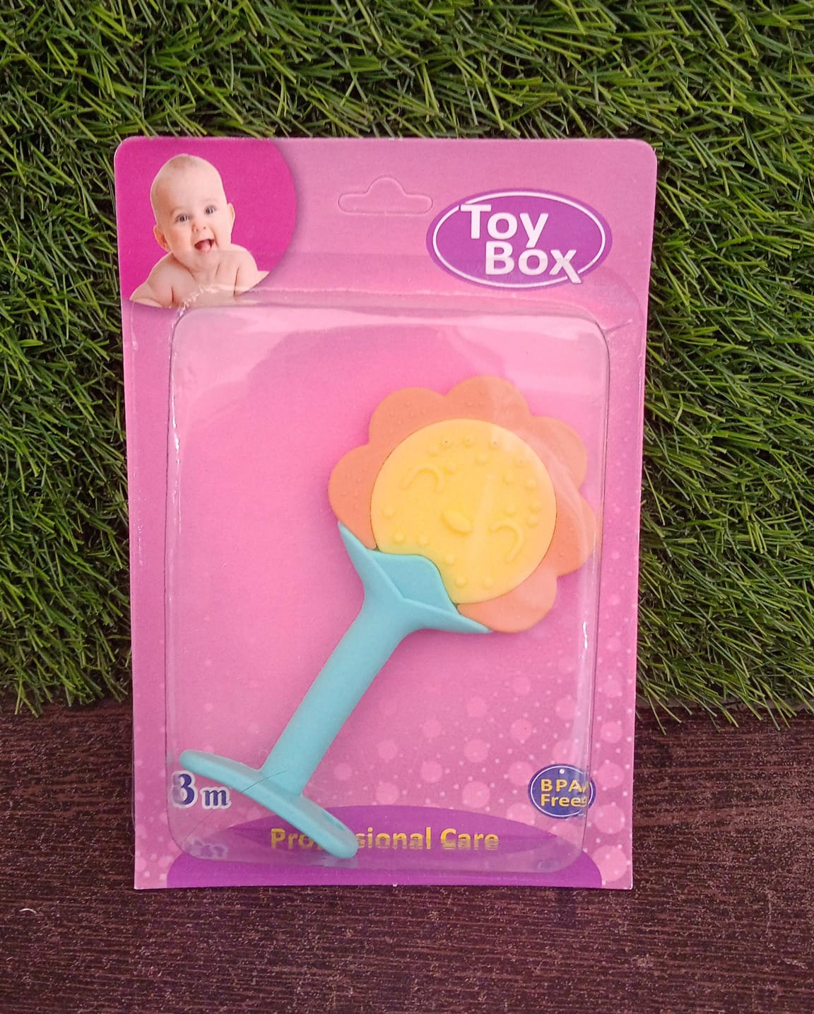 Baby Silicone Teether Fruit Teether For Toddlers100 Food Grade Silicone Teether Non-toxic  Latex Free Suitable For Kids Above 3 Months Sunflower Moon Shape(1 Pc) - Happy Price - Image 7