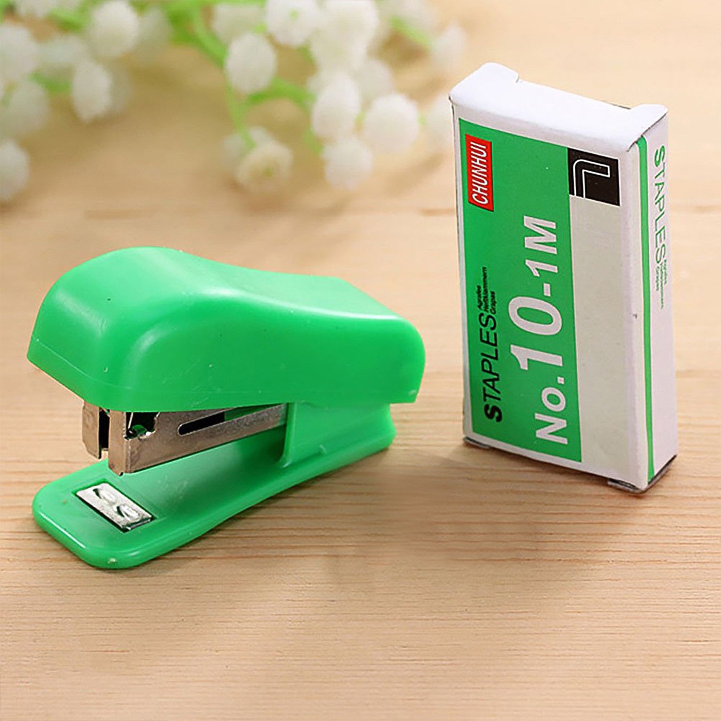 Mini Stapler With 1 Strip Of Staples (1 Set) - Happy Price - Image 3