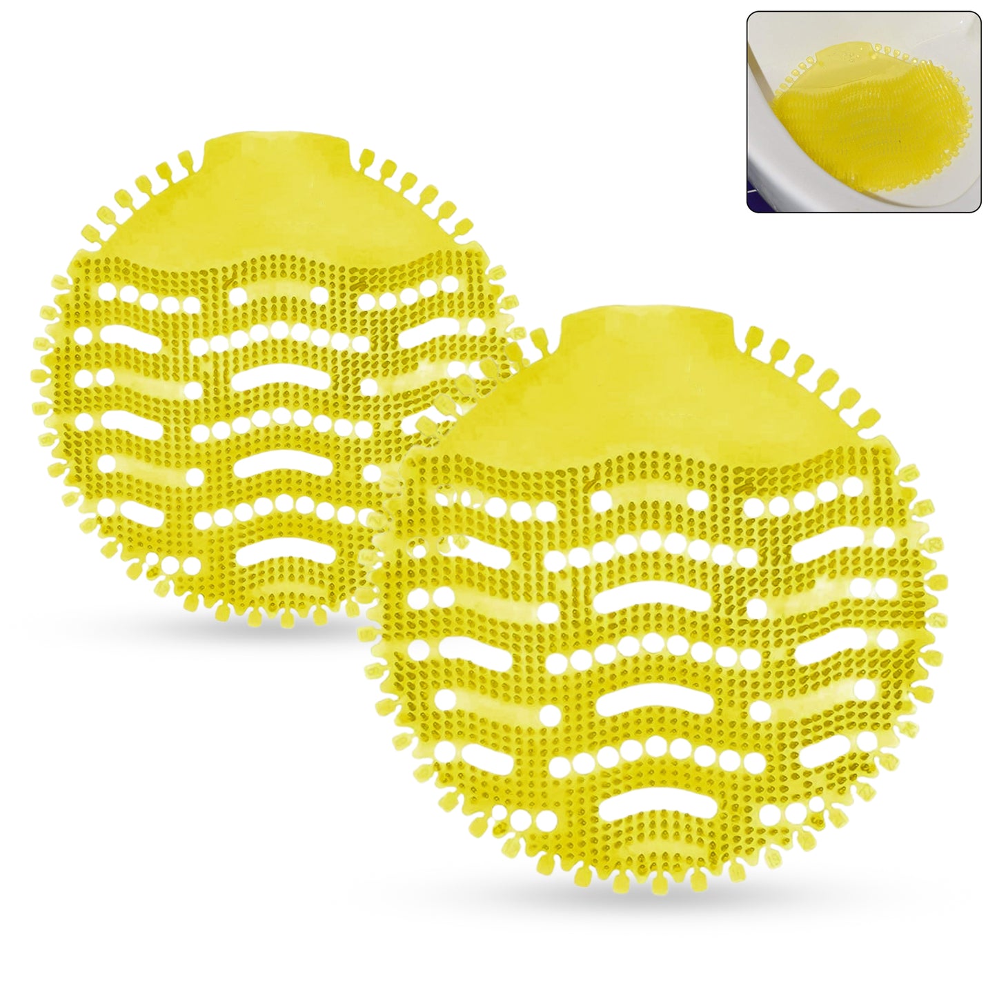Urinal Screen Deodorizer Mat (2 Pc Set) - Happy Price - Image 2