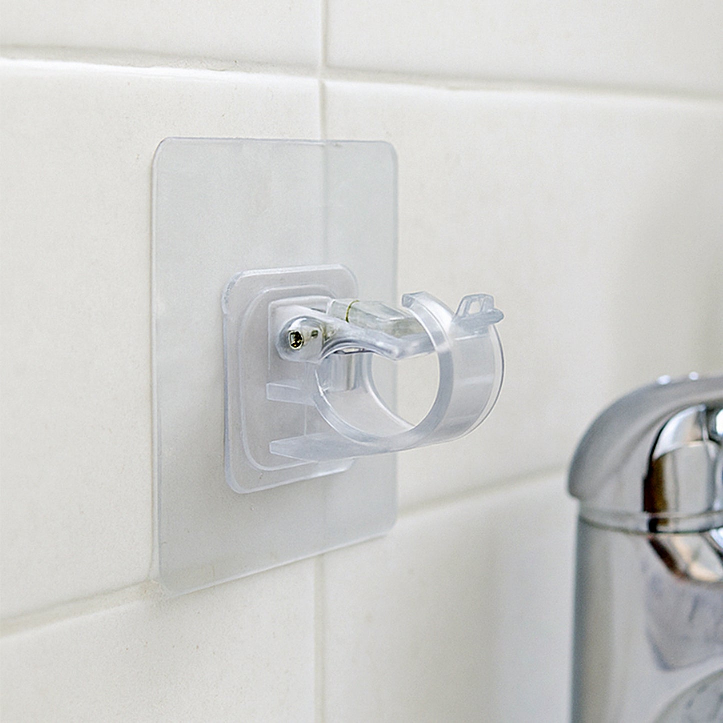 Self-adhesive Transparent Wall Hook Holder Clip (1 Pc) - Happy Price - Image 3
