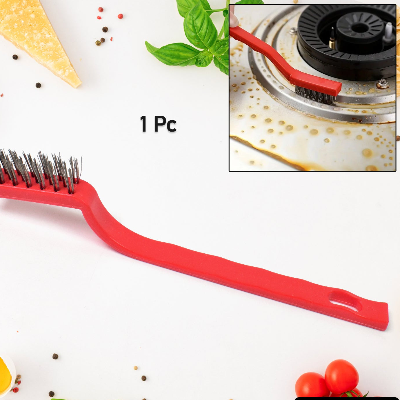 Mini Wire Brush Stainless Steel (1 Pc) - Happy Price - Image 1