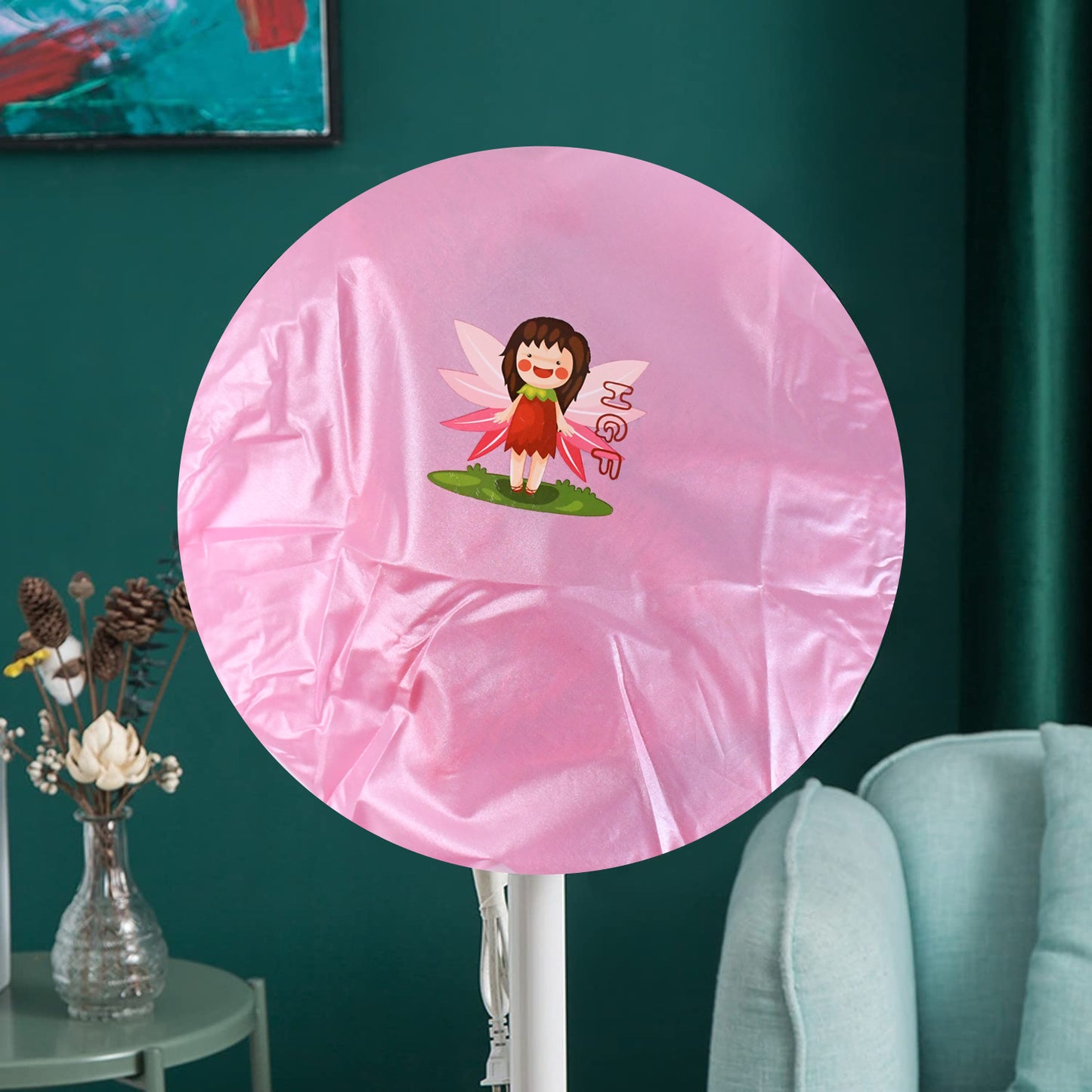 Dust-proof Round Elastic Protective Case Fan Cover (1 Pc) - Happy Price - Image 2