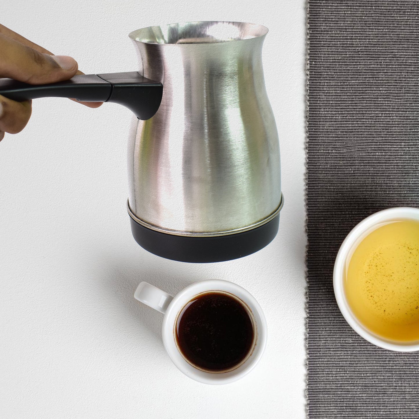 Coffee Pot Coffee Maker 800ml Even Heating Tea Maker Kettle (1 Pc) - Happy Price - Image 4