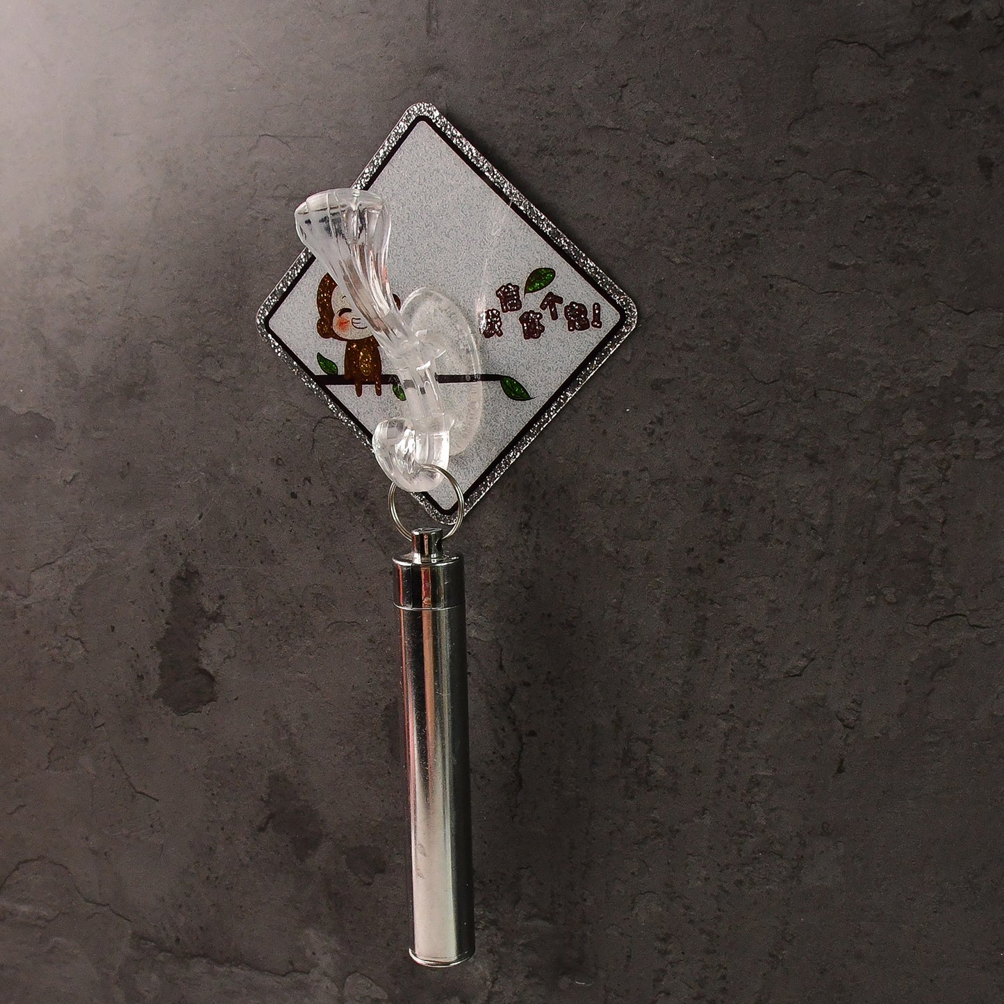 Cute Cartoon Print Transparent Wall Hook With Self-adhesive Back (1 Pc) - Happy Price - Image 3