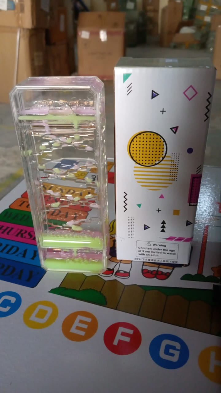 Liquid Floating Timer Motion Visual Clock Timer (1 Pc  Multi Color) - Happy Price - Image 7