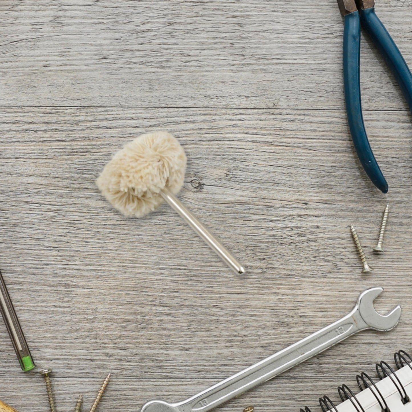 Cotton Polishing Buffing Wheel For Dremel Polishing Kit (3 Pc Set) - Happy Price - Image 5