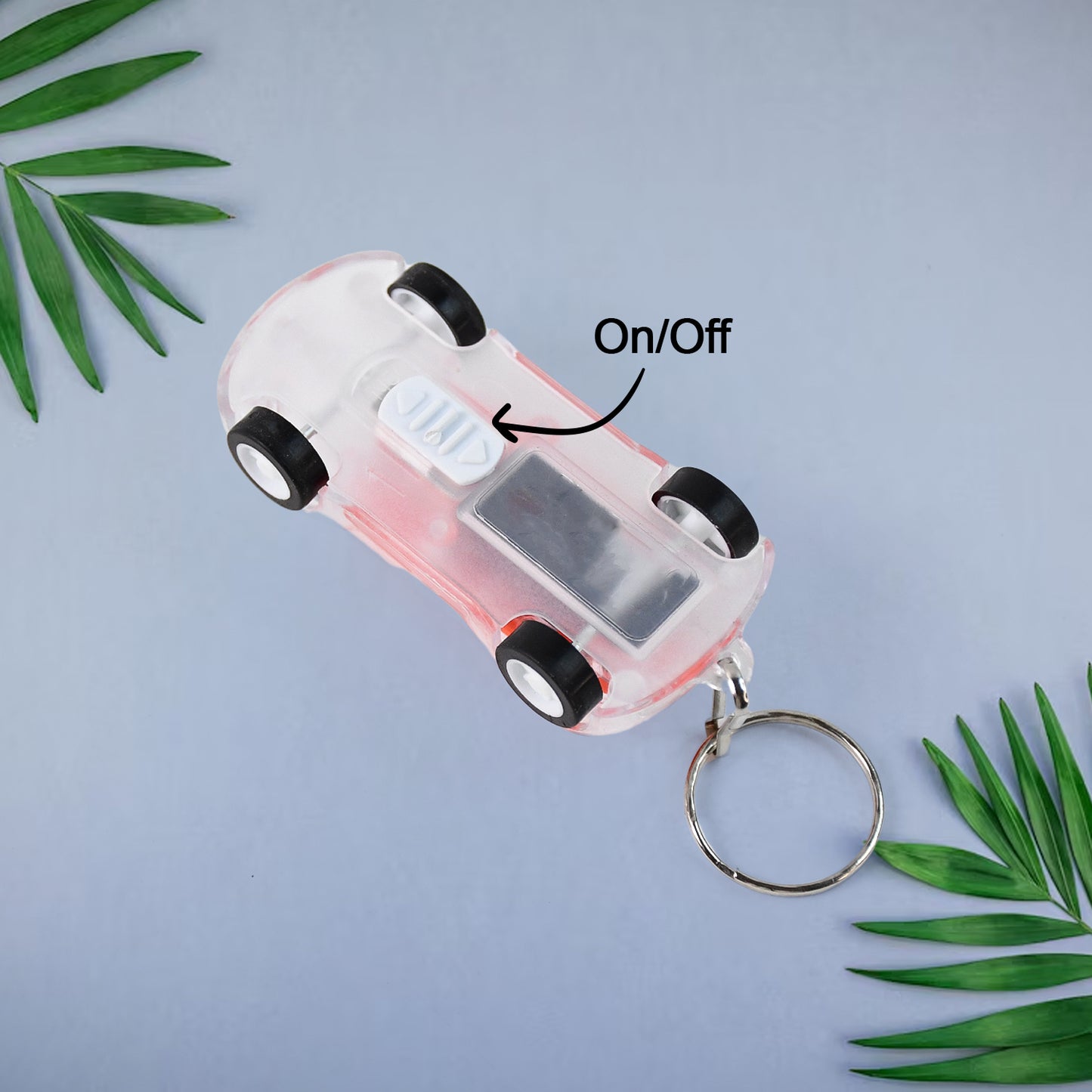Mini Car Shape Led Keychain Light +(1 Pc Random Color) - Happy Price - Image 3