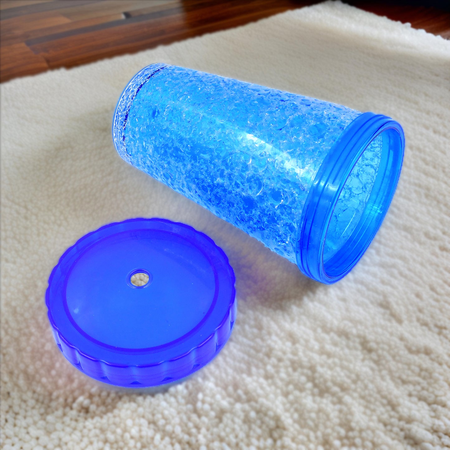 Plastic Reusable Sipper Tumbler With Lid And Straw (1 Pc  500 Ml  Mix Color  1 Pc) - Happy Price - Image 5