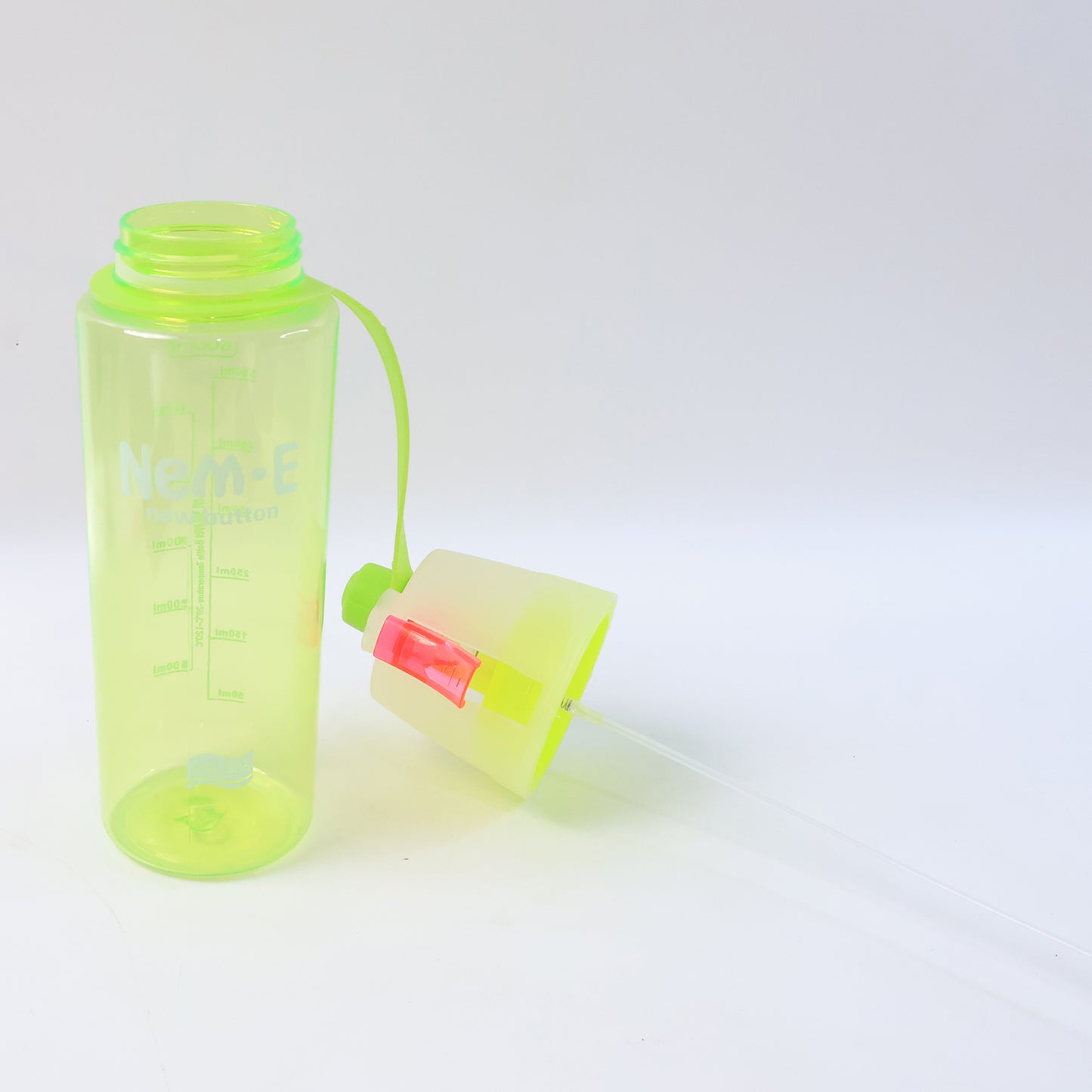 Plastic Dual Function Sports Water Bottle With Built-in Mist Spray And Leakproof Cap (600ml  1 Pc) - Happy Price - Image 2