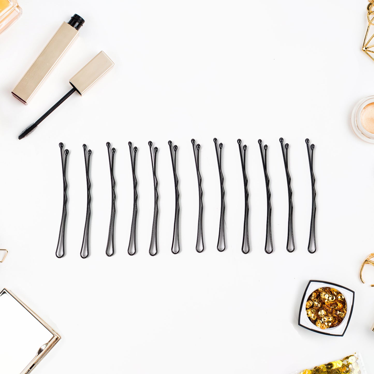 Premium Hair Bobby Pins Set 12pc - Happy Price - Image 6