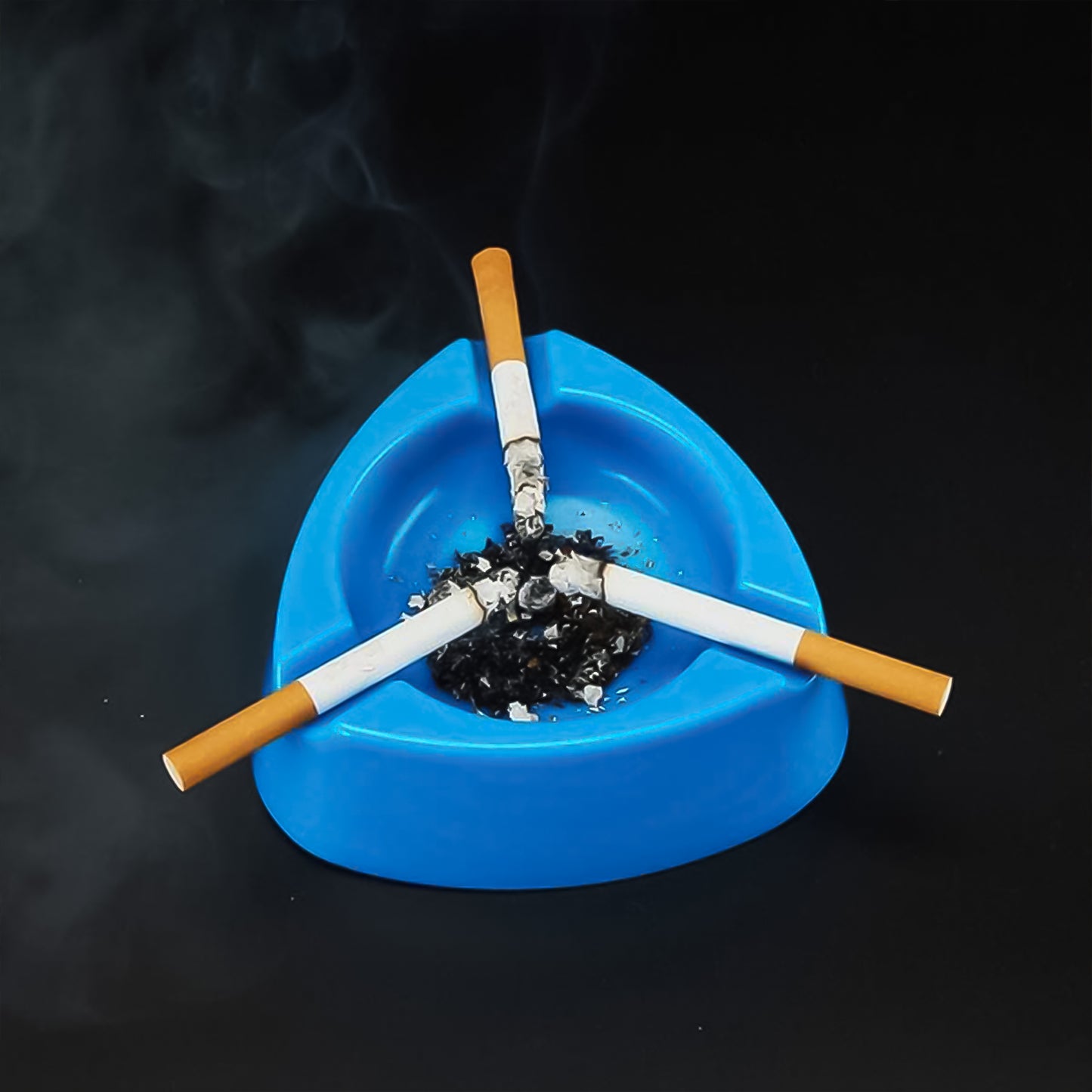Heavy Duty Plastic Ashtray (Mix Color  1 Pc) - Happy Price - Image 5