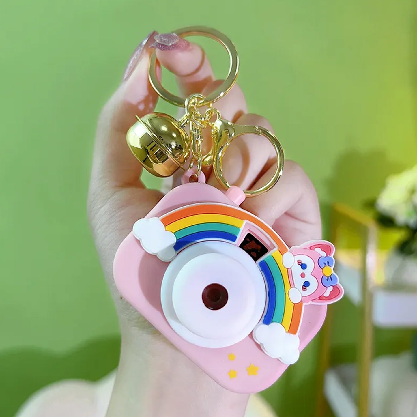 Projective Camera Keychain (1 Pc  Mix Design) - Happy Price - Image 6