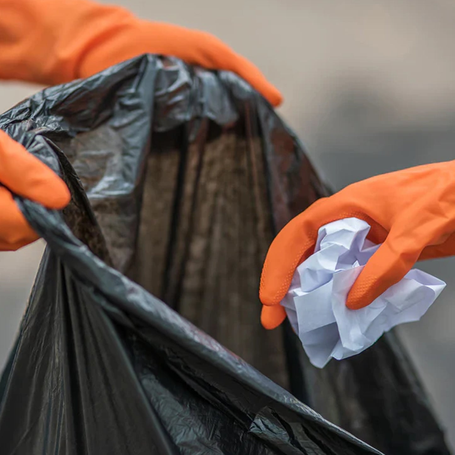 Disposable Eco-friendly Garbage  Trash Bag (8 Pcs Set) - Happy Price - Image 3